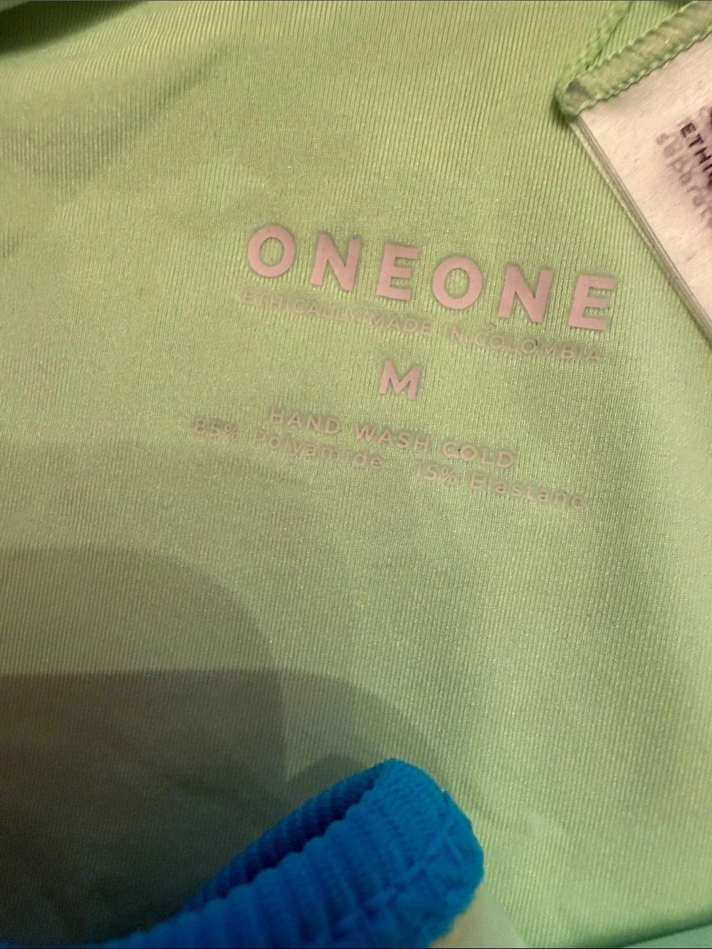 ONEONE Kelly Tayrona Ribbed Bikini Bottoms NWT free people movement exclusive M